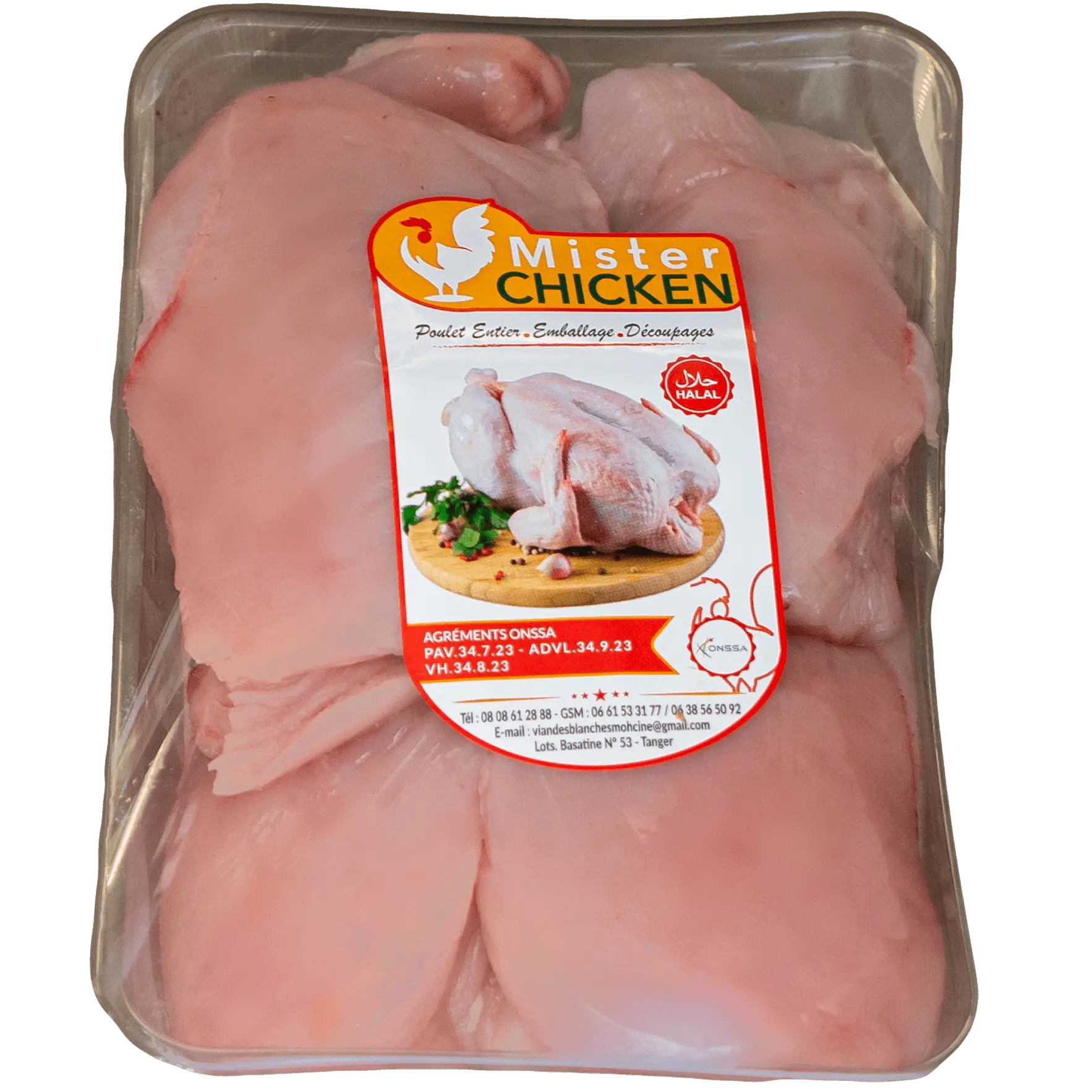 Filet de Poulet Entière