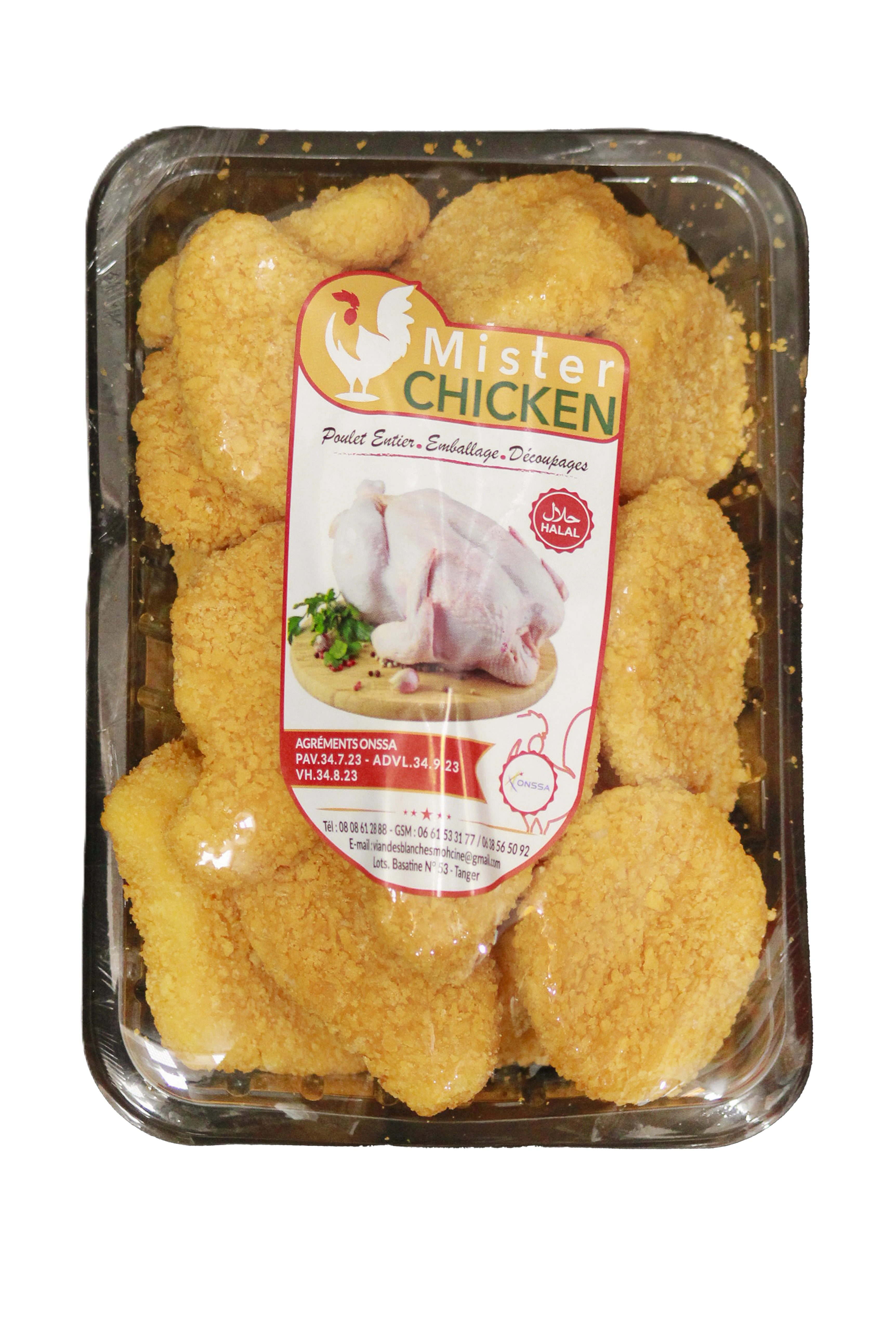 Mini nuggets de poulet