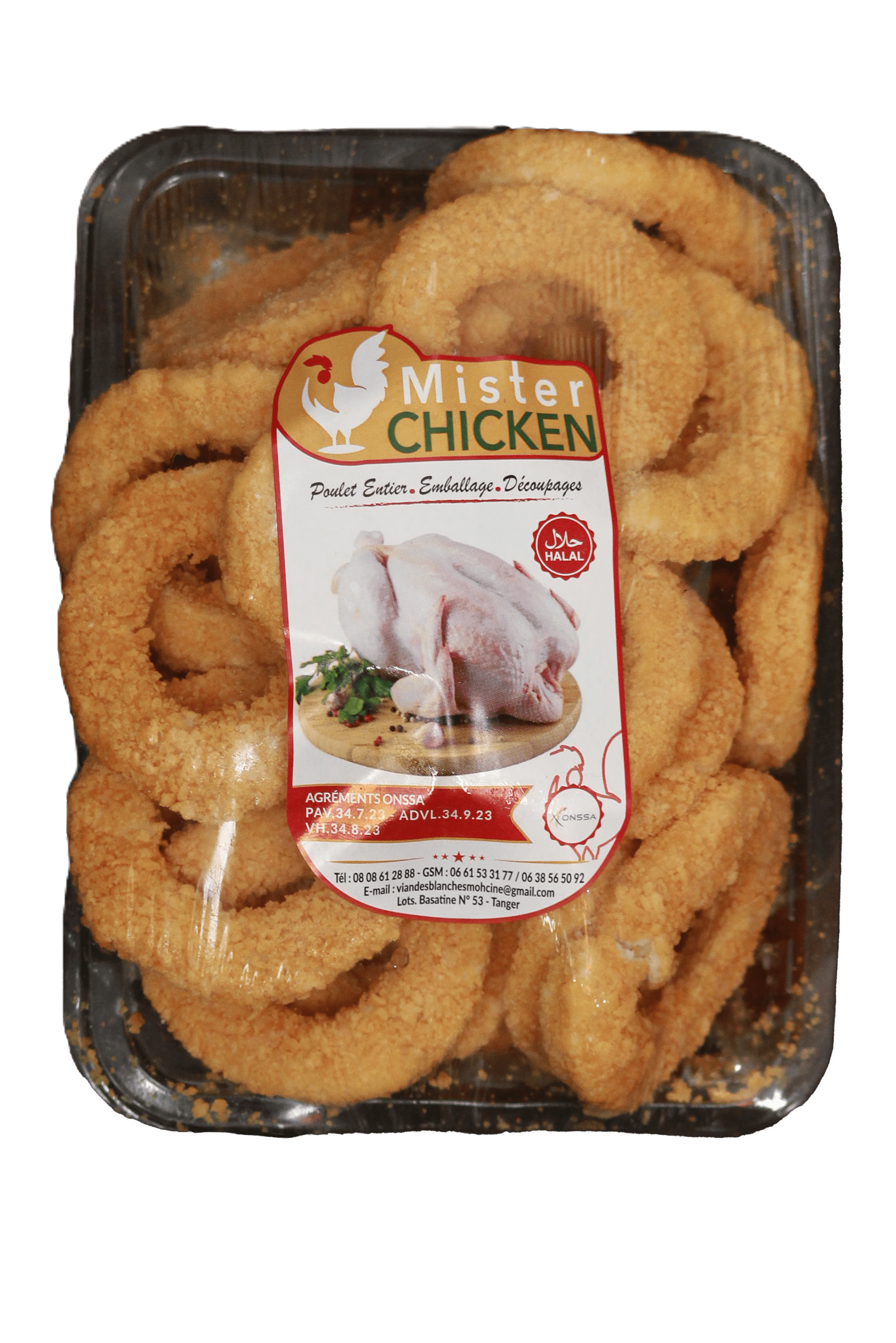 Nuggets de poulet ronds